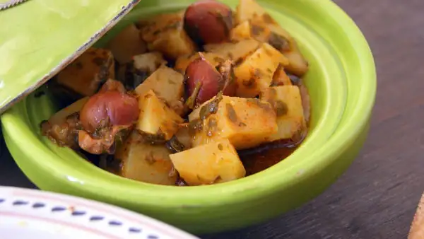 Moroccan Potato Salad with Chermoula
