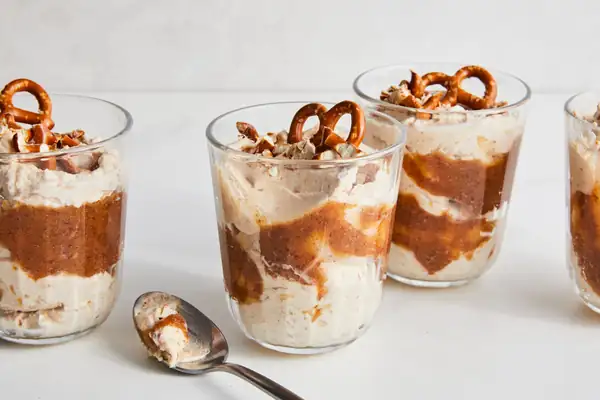 Date Caramel Mousse Cups Recipe • 4★ • 50 min