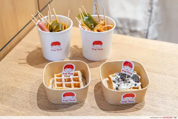 There's A New Thai Snack Store In Orchard Selling Mochi Waffles, Mala Oden And More
