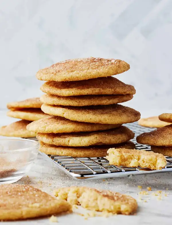 Craving cookies? These soft and chewy snickerdoodles are ready in 30 minutes