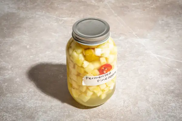 Fermented Pineapple With Scotch Bonnet, Garlic And Lime Recipe