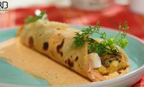 Easy Tandoori Paneer Cutlet Roll तंदूरी पनीर काठी रोल Paneer Cutlet Rolls Recipe