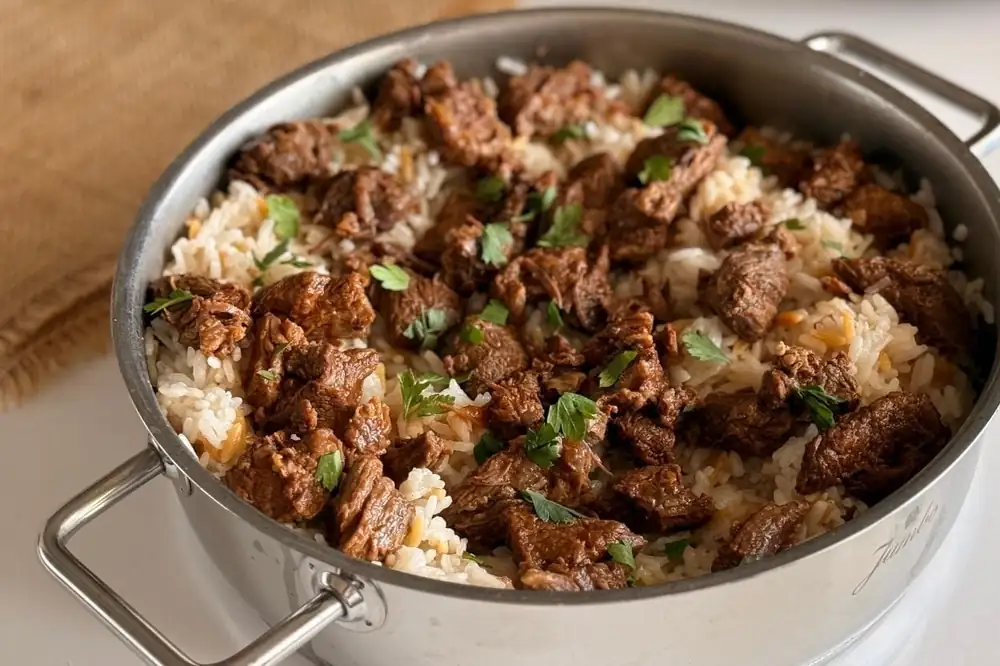 Selver's Recipe: Ankara Tava with Rice