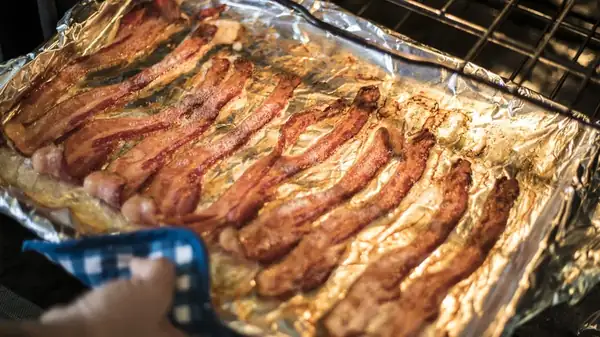 Aluminum Foil Is The Key To Beautifully Rendered Bacon Without A Baking Rack