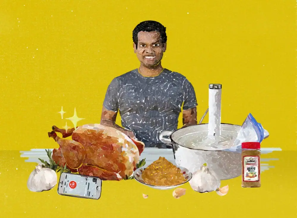 A Sous Vide Turkey Tryout With Cookbook Author Nik Sharma