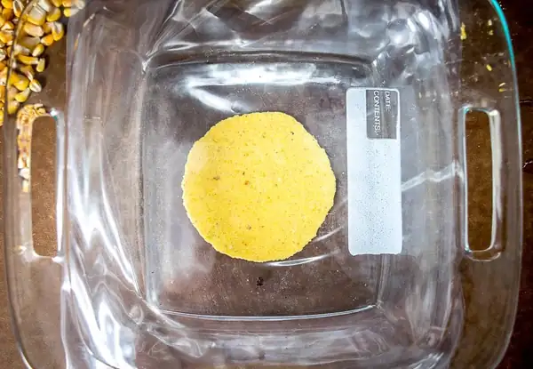 Homemade Masa Dough Using Yellow Field Corn