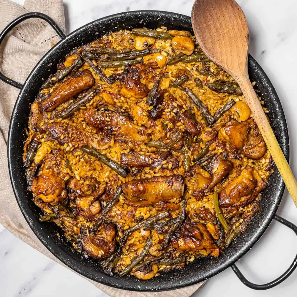 Spanish Paella Recipe (Paella Valenciana)