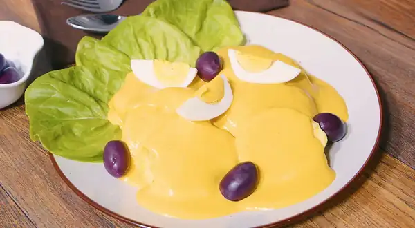 Papa a la huancaína with soda crackers: easy step by step (VIDEO)