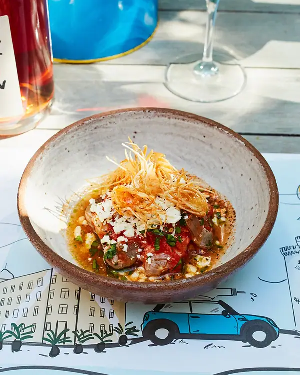 Greek Saganaki-Inspired Shrimp Ceviche Recipe