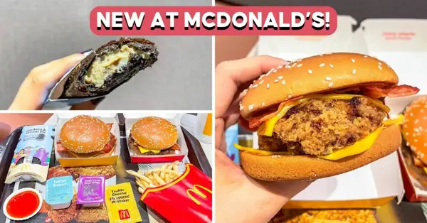 Probamos las nuevas hamburguesas de jalapeño con queso de McDonald's, las papas fritas con queso trufa y la tarta de Oreo