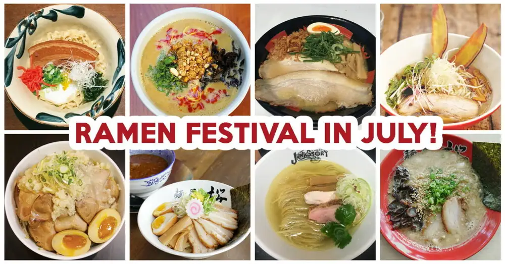 Ramen Revolution 2018: Festival de Ramen con 13 puestos de ramen y entrada gratuita.
