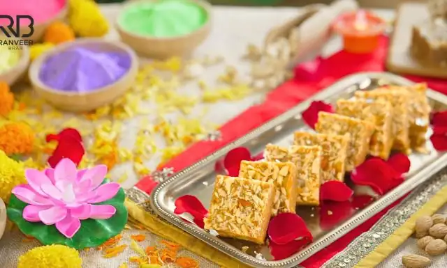 Easy Holi spl Mohanthal होली में बनाएँ ड्राई फ्रूट्स मोहनथाल Dry Fruits Mohanthal Recipe