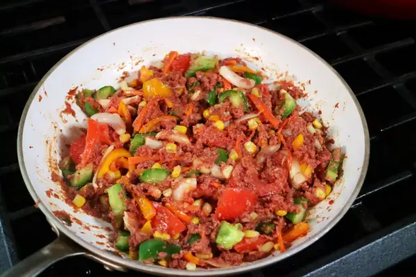 Loaded Caribbean Corned Beef