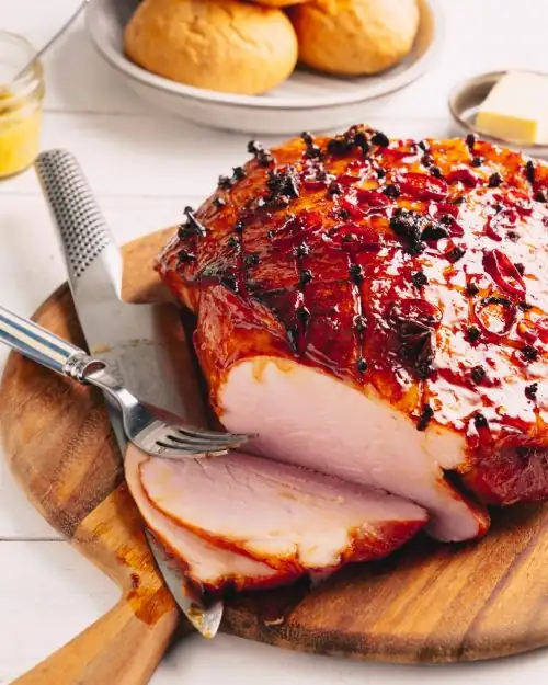 Sticky Glazed Char Siu Ham