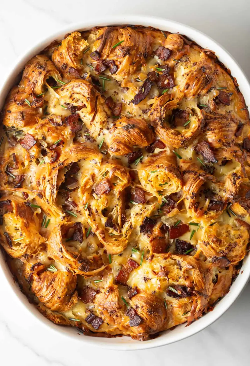 Buttery Croissant Breakfast Bake Everyone Loves