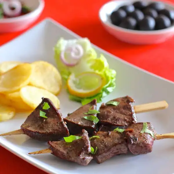 Anticuchos de Corazón (Peruvian Beef Heart Skewers)