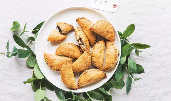 Flaky, Buttery Vegan Mushroom Turnovers