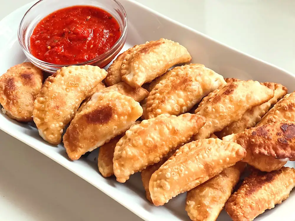 Cheese & Chicken Samosas