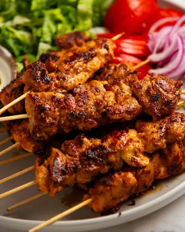Charcoal Chicken Shop Chicken Skewers
