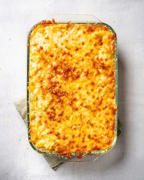 Atún Mornay con miso y queso