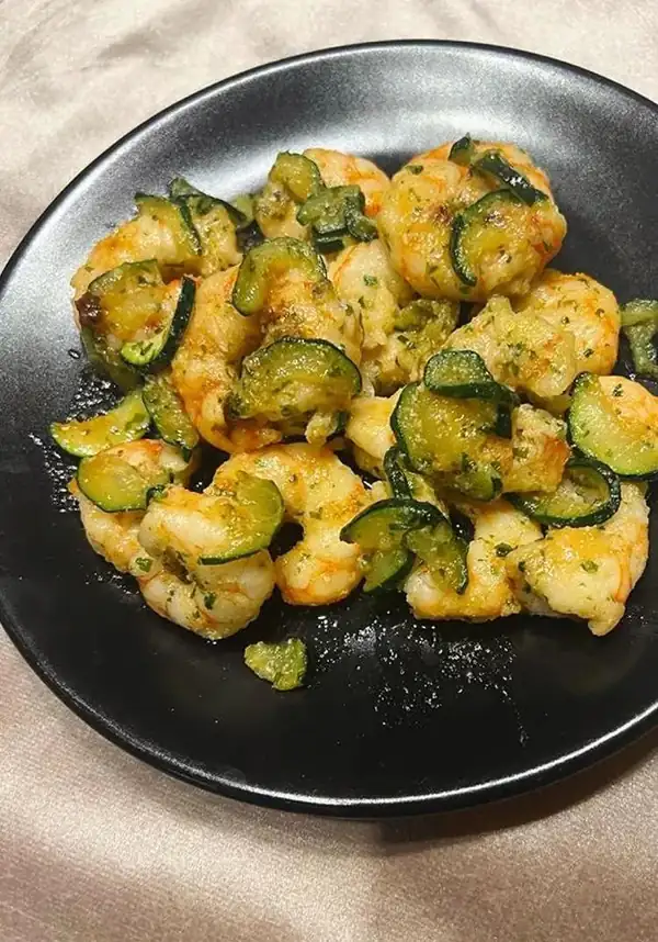 Shrimp and Zucchini with Lemon and Parsley 🍋