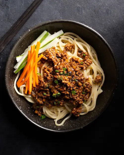 Beijing-style Noodles (Zha Jiang Mian)