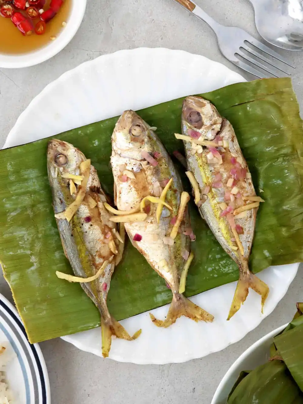 Banana-wrapped Salay-Salay i