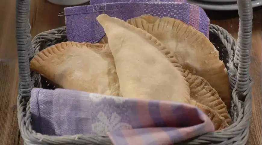 Pasteles de cerdo y camarones