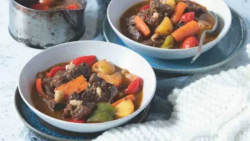 Filipino beef mechado