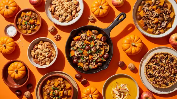 Autumn 2026: meal ideas, easy recipes, butternut squash, chestnuts, cinnamon rolls...