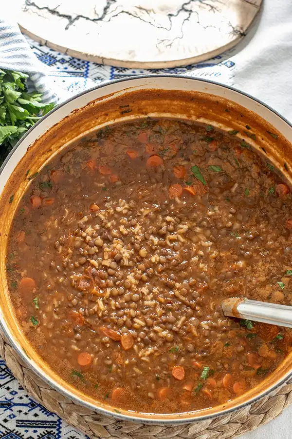 Greek Lentil Soup (Fakes)