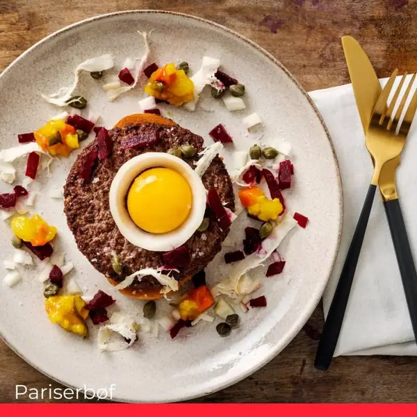 Pariserbøf (Beef Parisienne)
