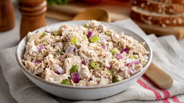 The Crunchy Fall Fruit You Should Be Adding To Tuna Salad
