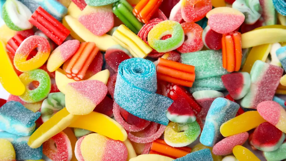 Between meatballs and popcorn, the candy world must have a problem