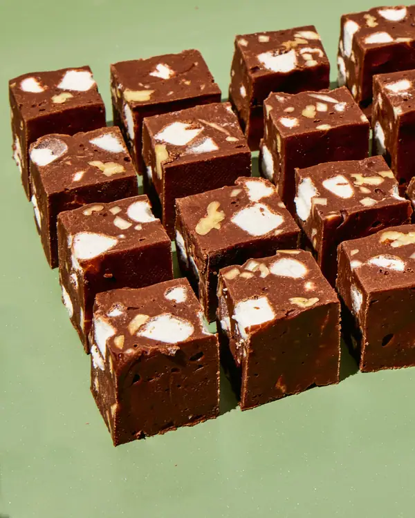 Fudge de chocolate fácil