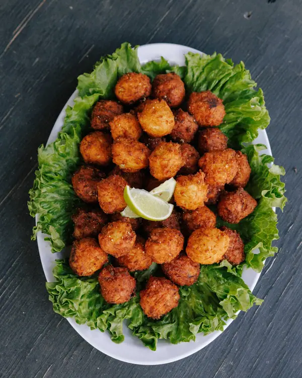 Swamp Cabbage and Stone Crab Fritters Recipe