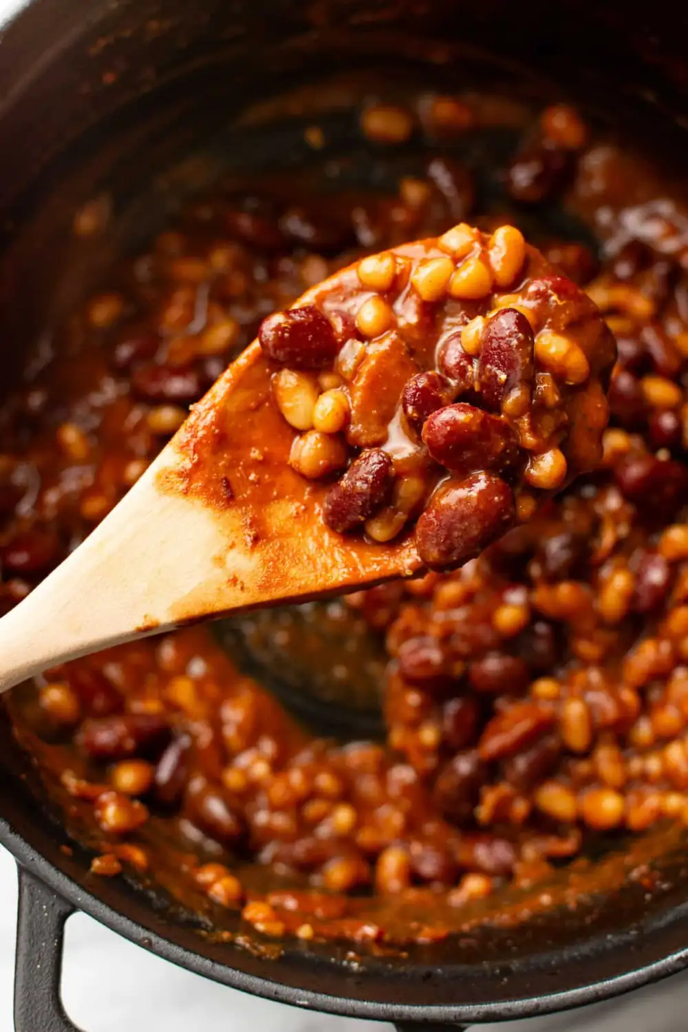 Easy Baked Beans with Bacon