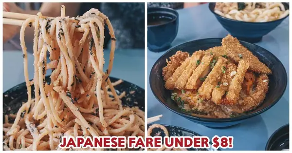 Koryori Hayashi Review: Cheap Japanese Hawker Serving Mentaiko Pasta And Katsu Don In The CBD