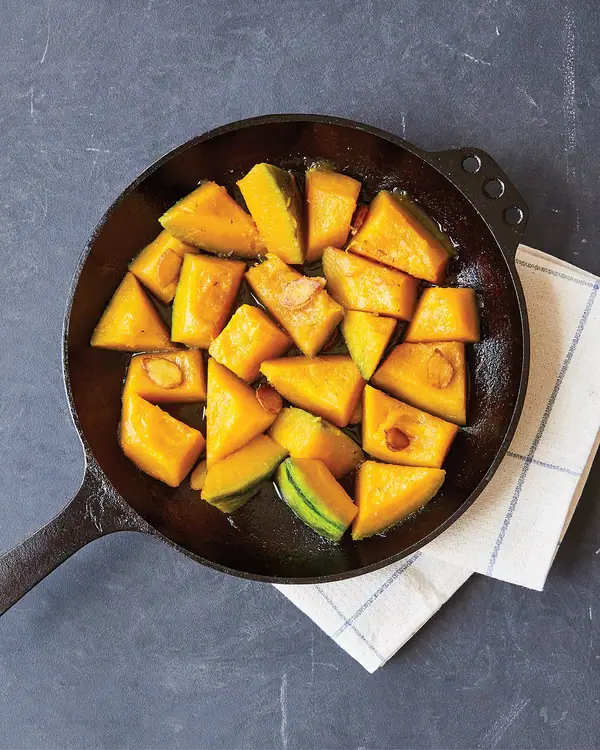 Braised Kabocha Squash With Ginger Recipe