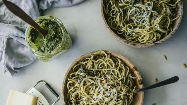 Change Up Your Pesto By Substituting Basil With One Flavorful Ingredient