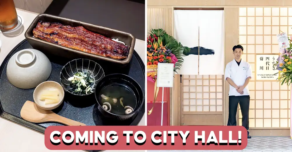 Unagi Yondaime Kikukawa, aprobado por Michelin, abrirá un segundo establecimiento en Raffles City