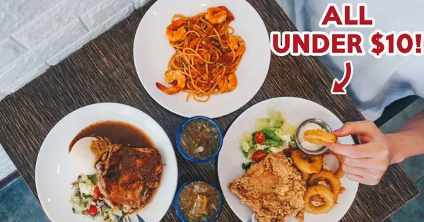Nineties Pasta And Grill Review: $10 Nett Western Set Meals At A Cafe In Eunos