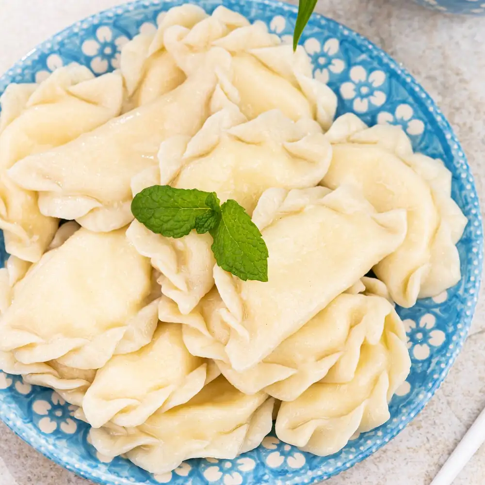 Pierogi with cheese