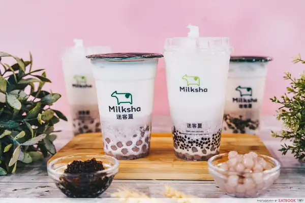 Milksha Has New Taro Bubur Cha Cha And Ice Kacang Bubble Tea