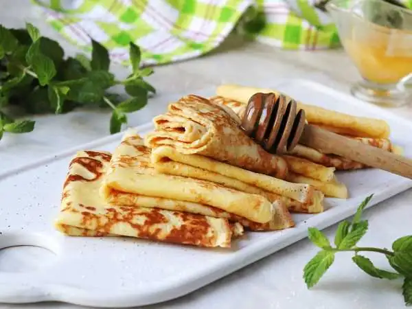 Tortitas con kéfir agrio