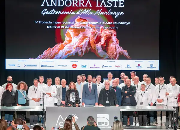 Ferran Adrià proposes his recipe for being part of the culinary elite at Andorra Taste: “Planning, investment, identity and work”