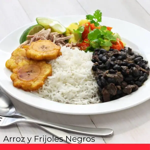 Arroz con Frijoles Negros