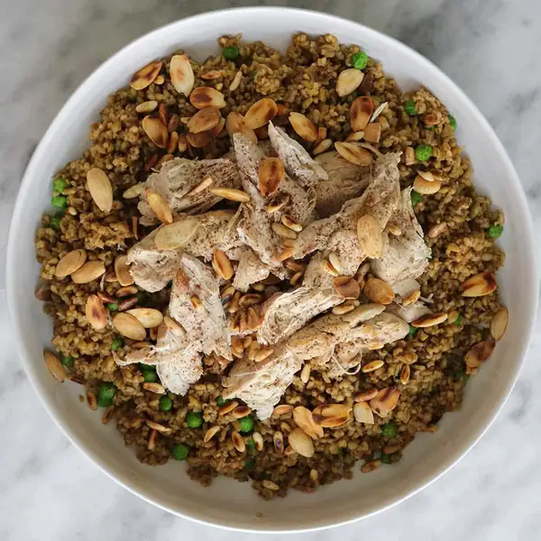 Chicken Freekeh Pilaf