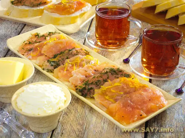 Lightly salted pink salmon