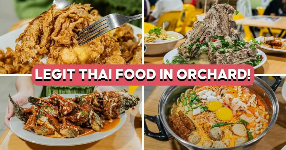 Reseña del Korat Thai Cafe: Espinazo de cerdo XXL, Tom Yum Mama y más en Orchard Towers